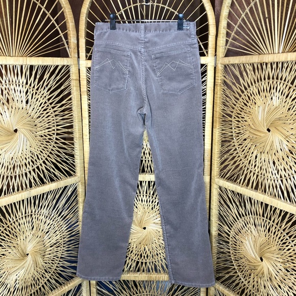 WRANGLER Vintage Corduroy Pants High Rise Mom Mauve Size 30 - Picture 7 of 15